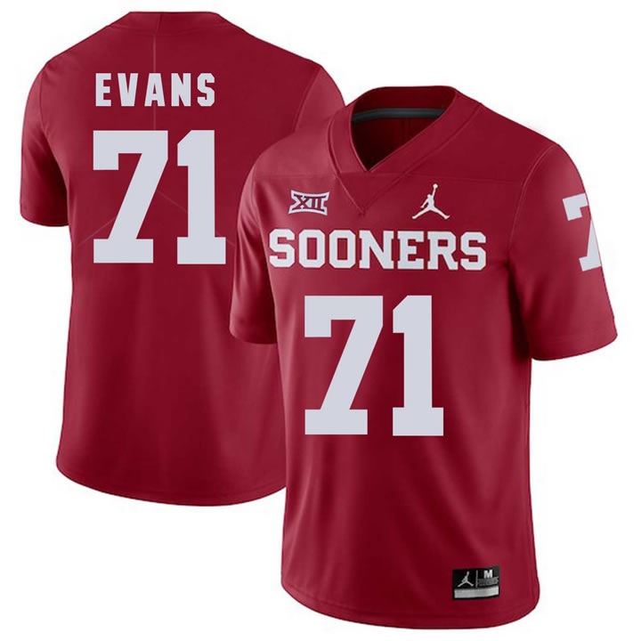 Oklahoma Sooners 71 Bobby Evans Red College Football Jersey Dzhi,We sell and wholesale Oklahoma Sooners 71 Bobby Evans Red College Football Jersey Dzhi on line form chian!